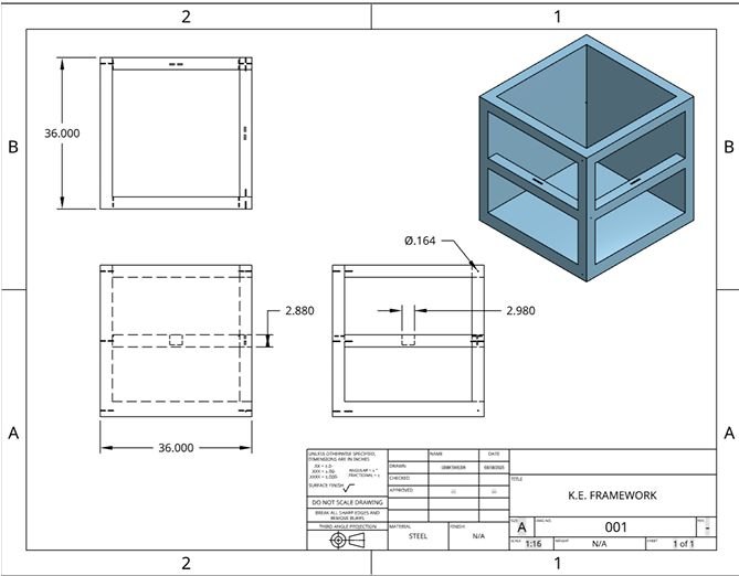Hail device drawing