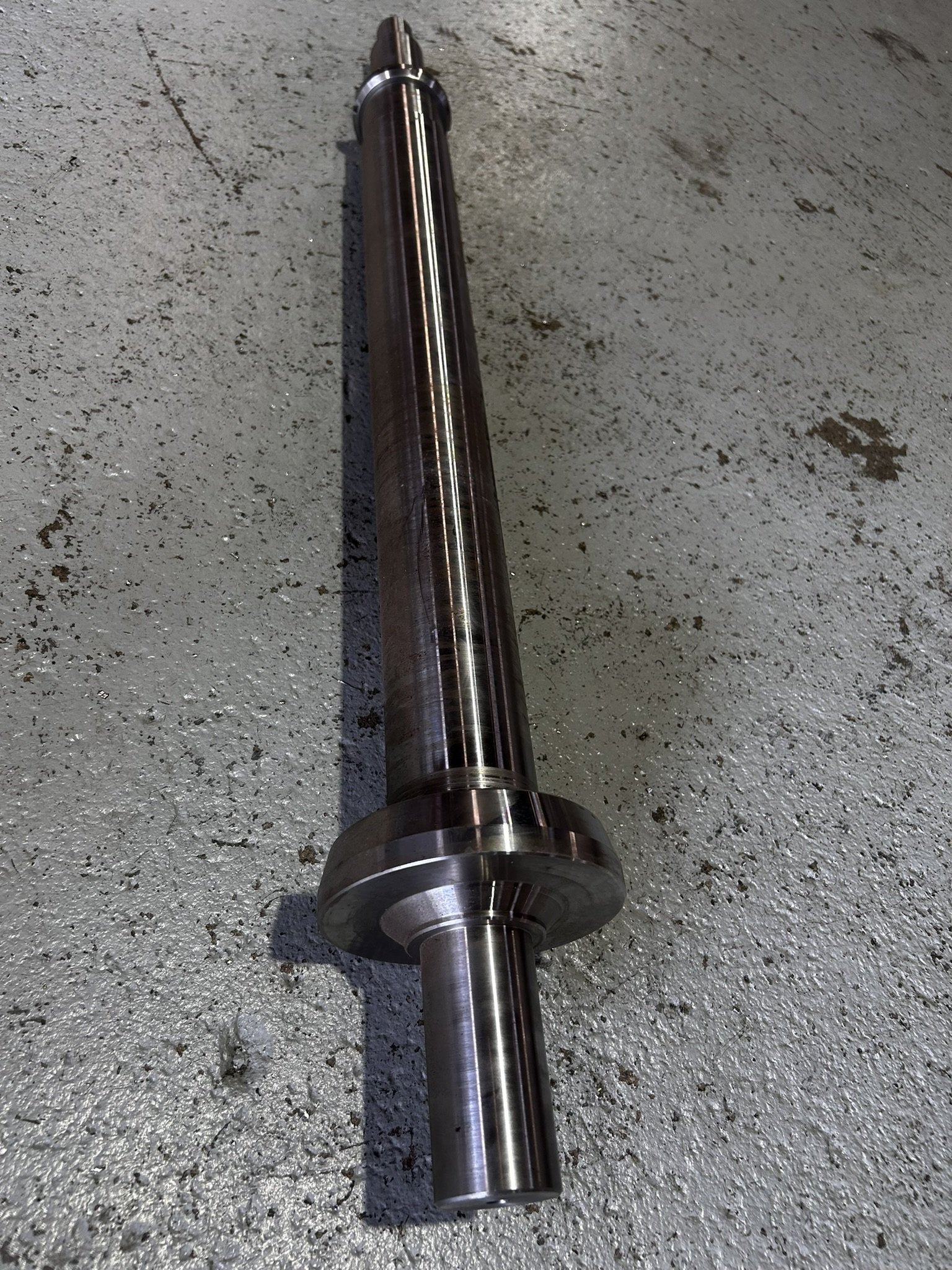 Stepped shaft, the physical part
