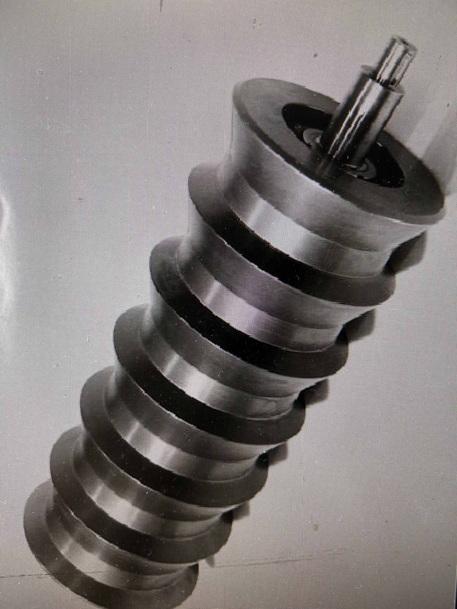 Multi-groove spool &mdash; groove profile