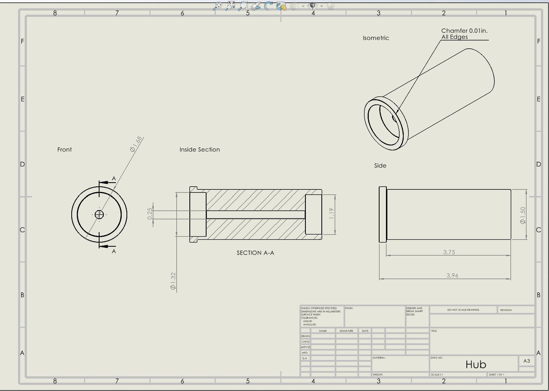 Sleeve drawing