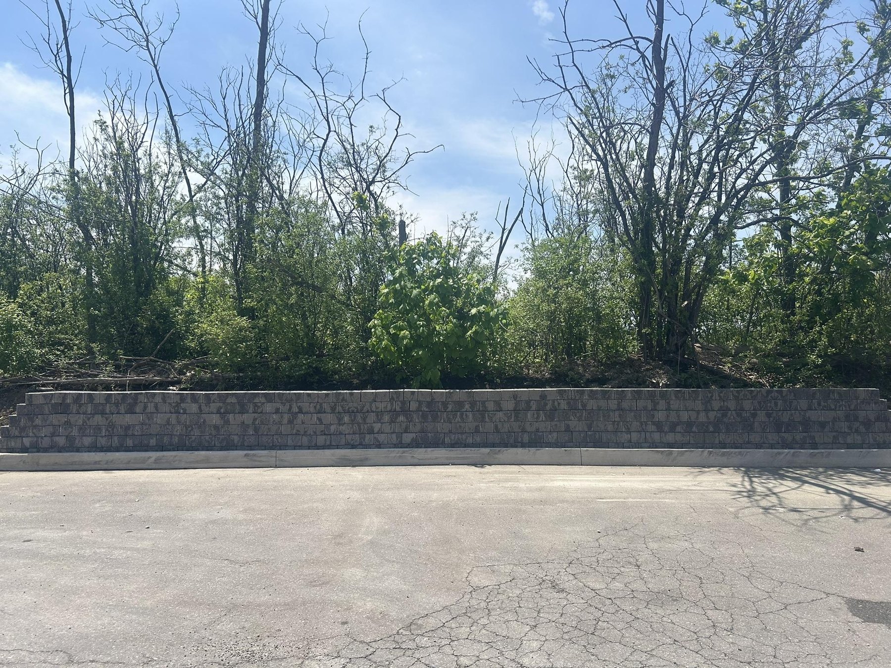 Finished wall